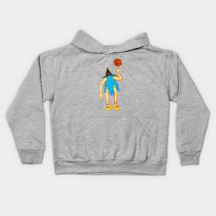 Hoop wiz/ dunk mage Kids Hoodie